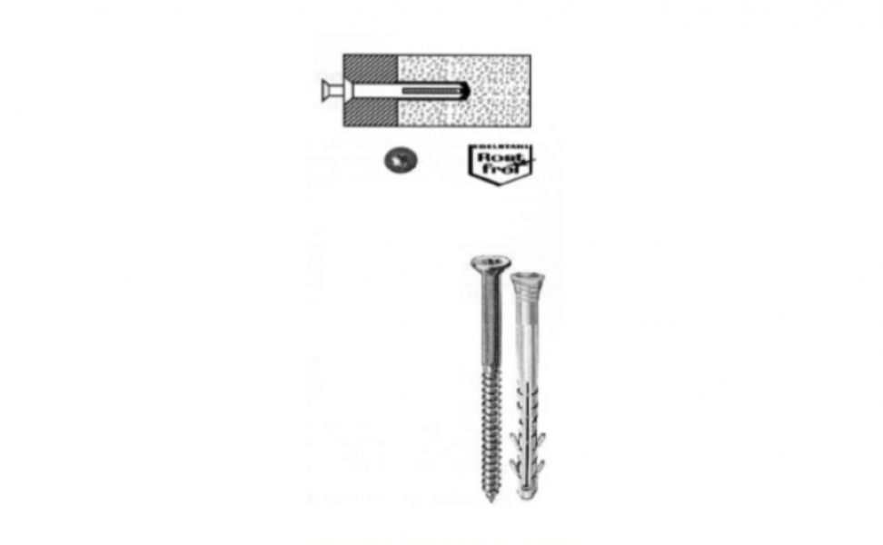 ANKER INOX VIJAK S PVC TIPLOM